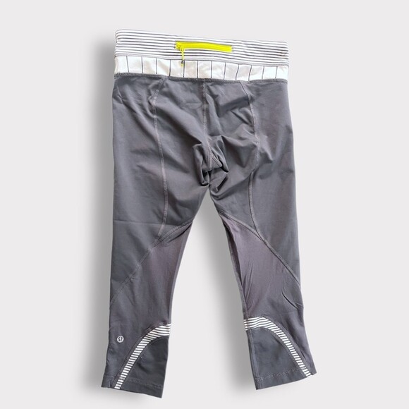 Lululemon Women's Run Inspire Crop Capri Yoga Pants Leggings Size 6 - Picture 2 of 8